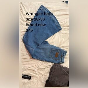 Wrangler bell bottoms